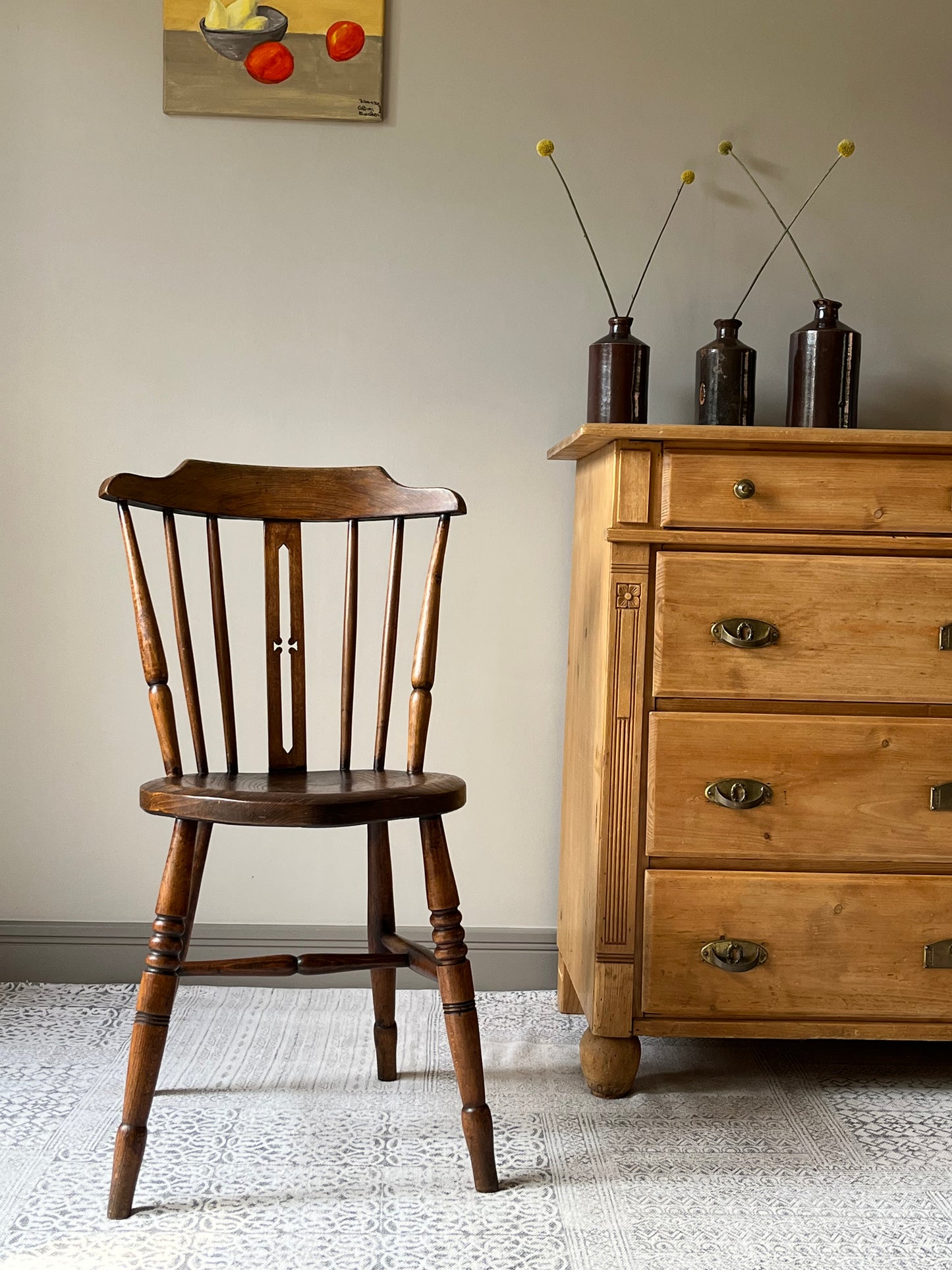 Elm Penny Chair.