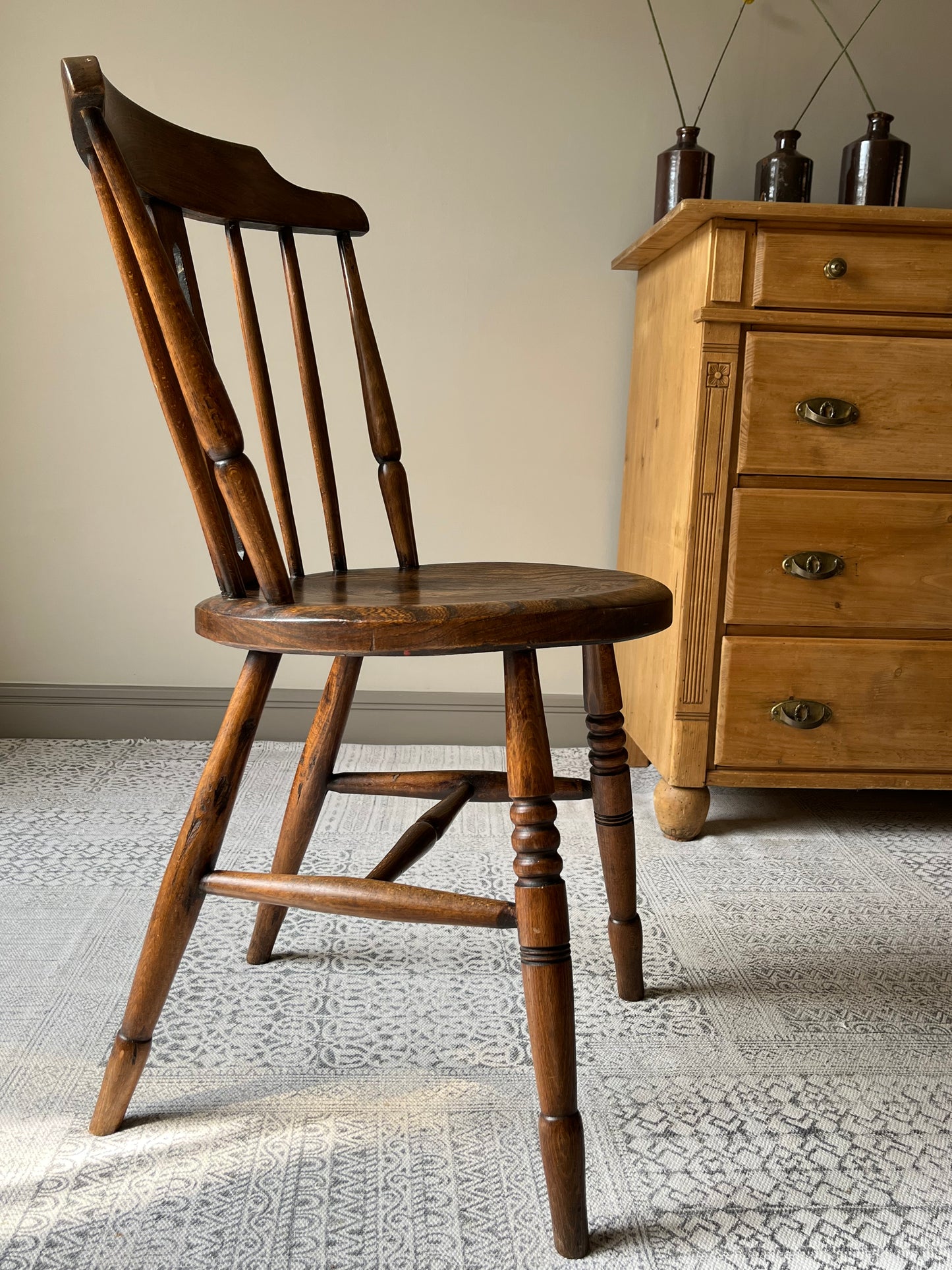 Elm Penny Chair.