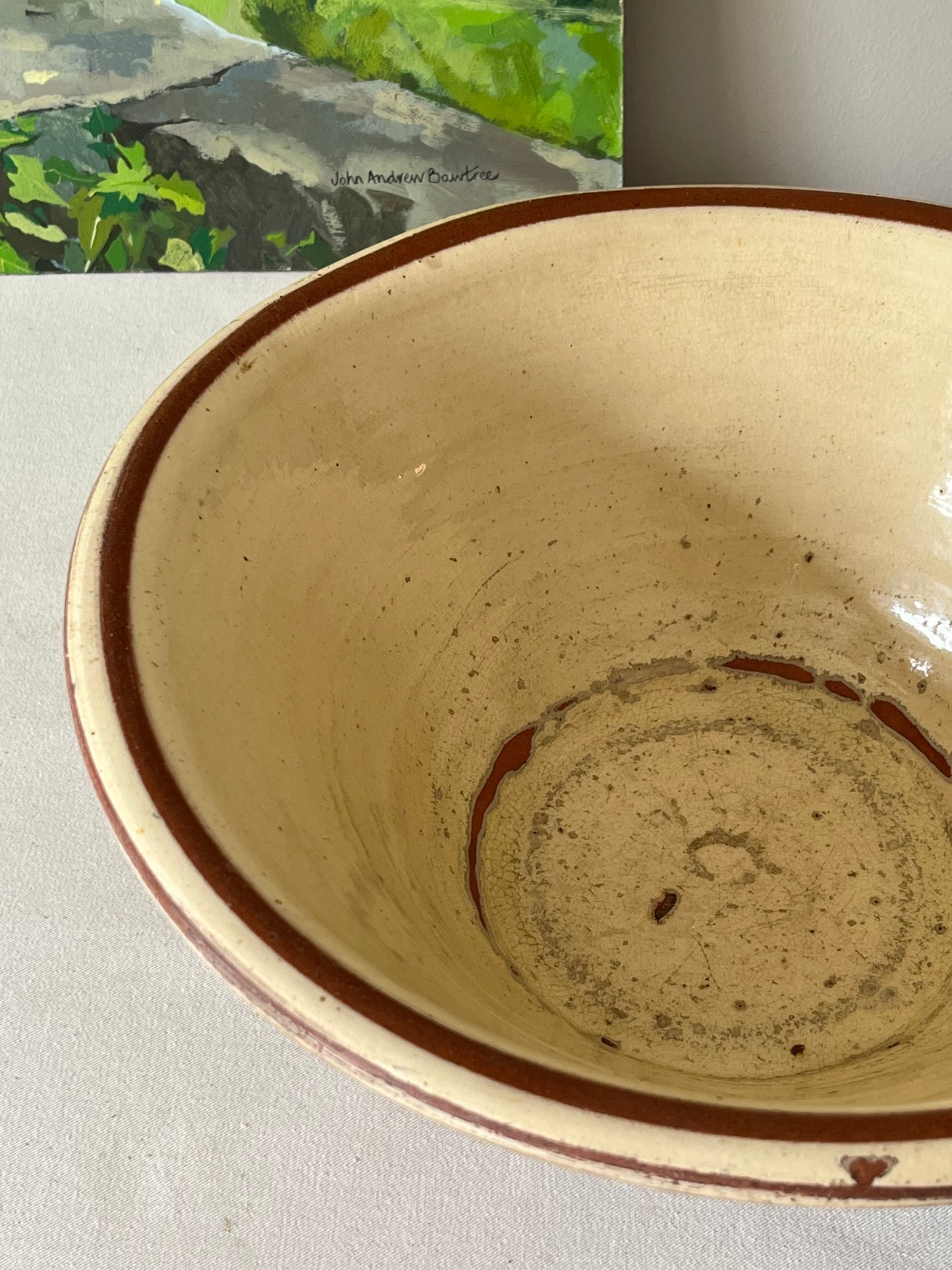 Rustic Dairy Bowl.