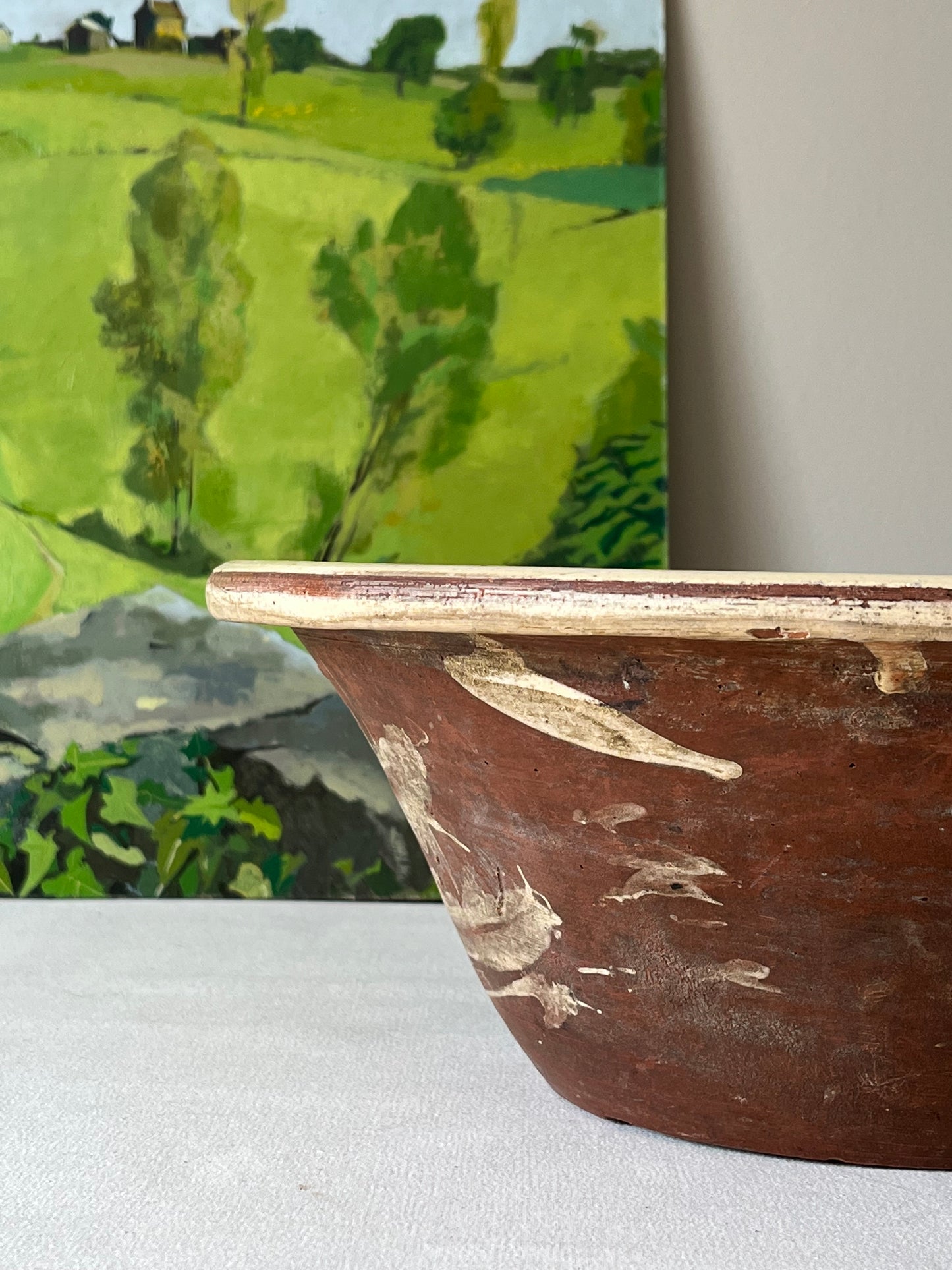 Rustic Dairy Bowl.