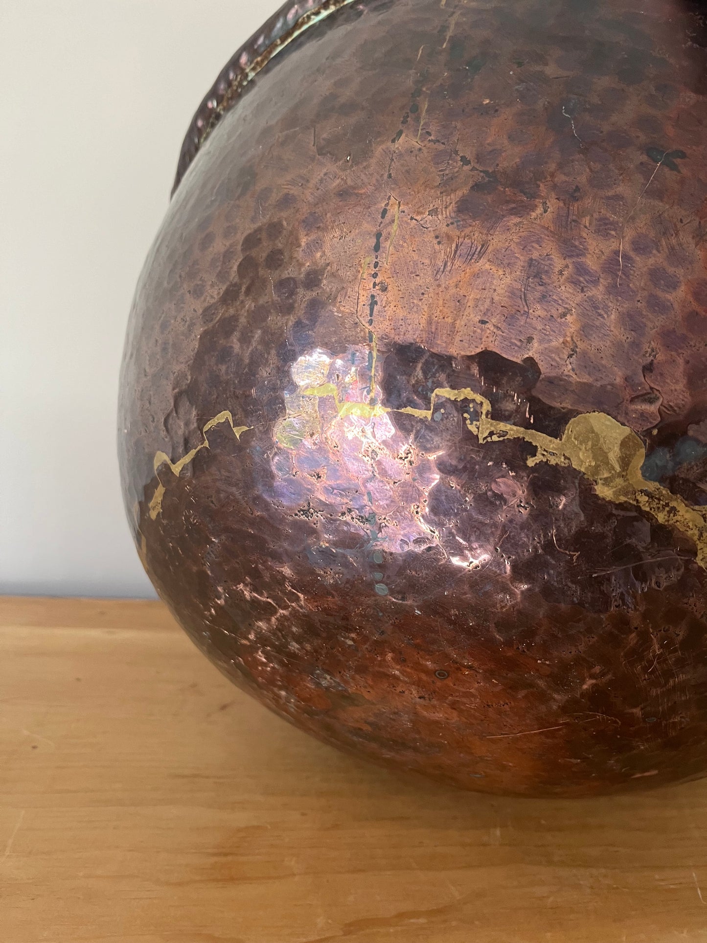 French Copper Bowl.