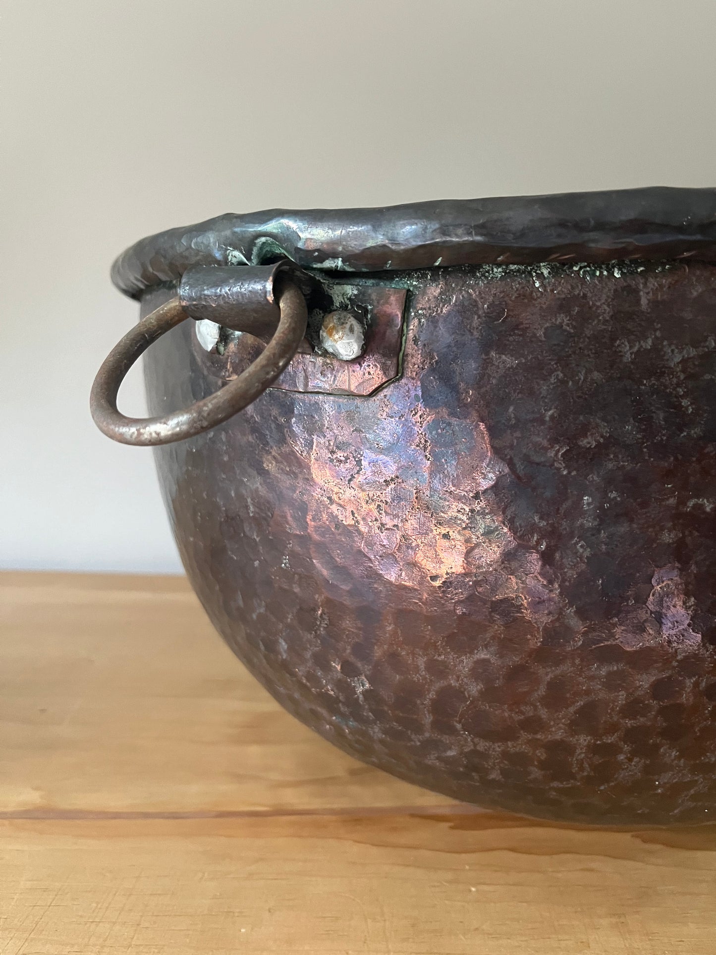 French Copper Bowl.