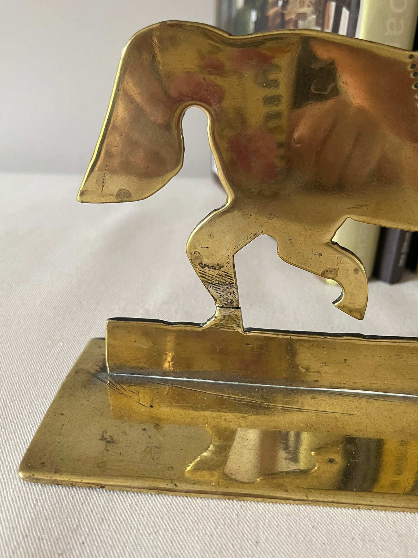Brass Horses.