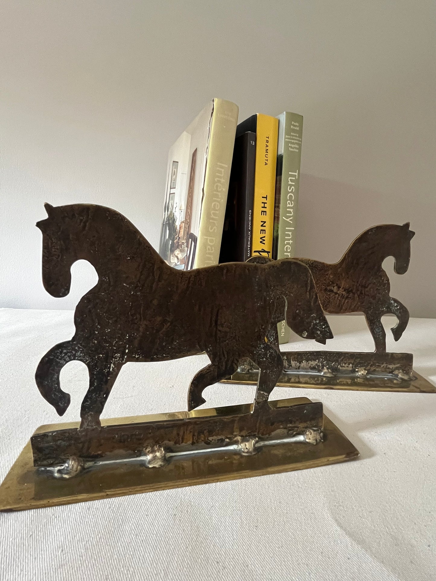 Brass Horses.