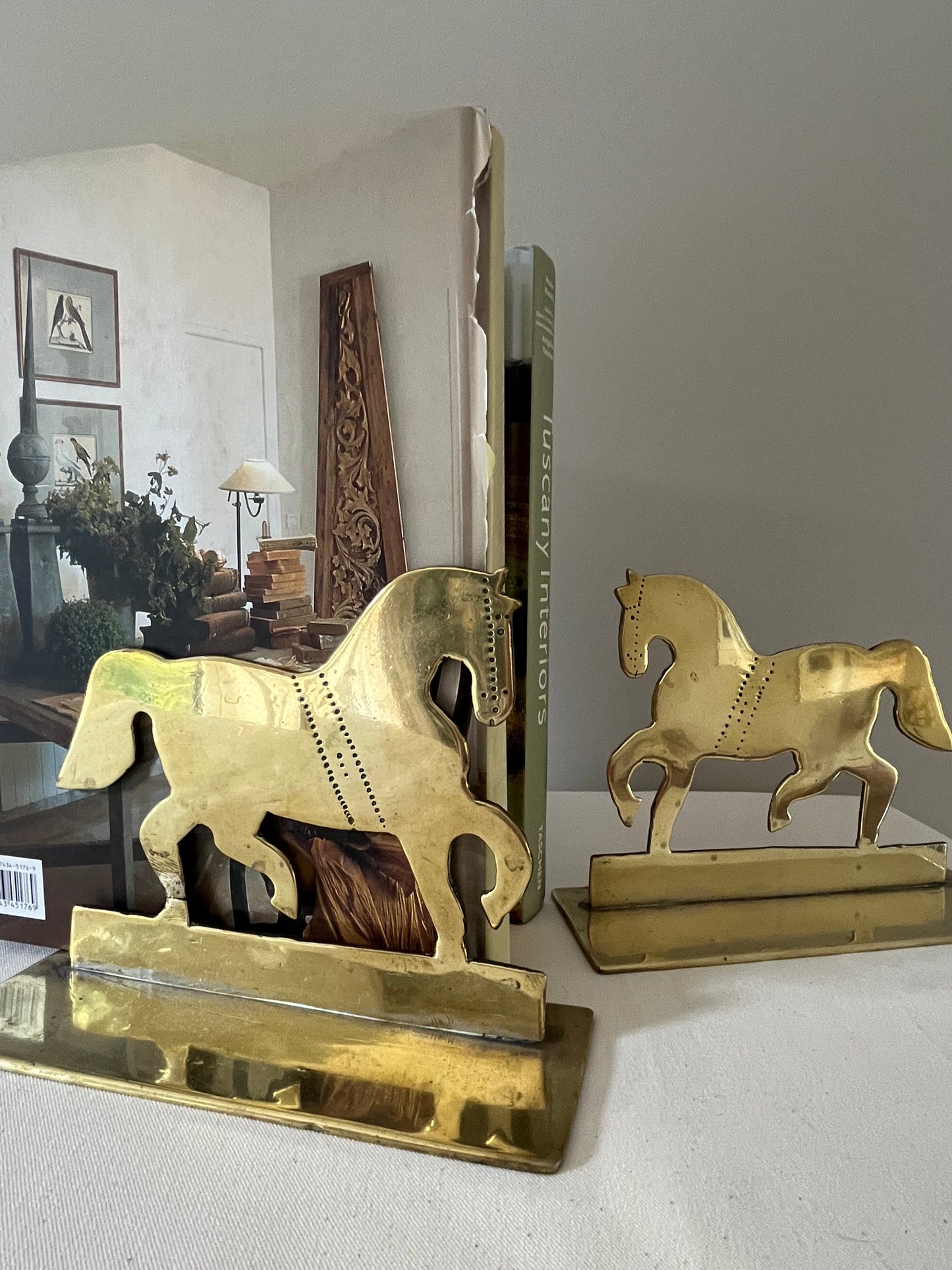 Brass Horses.