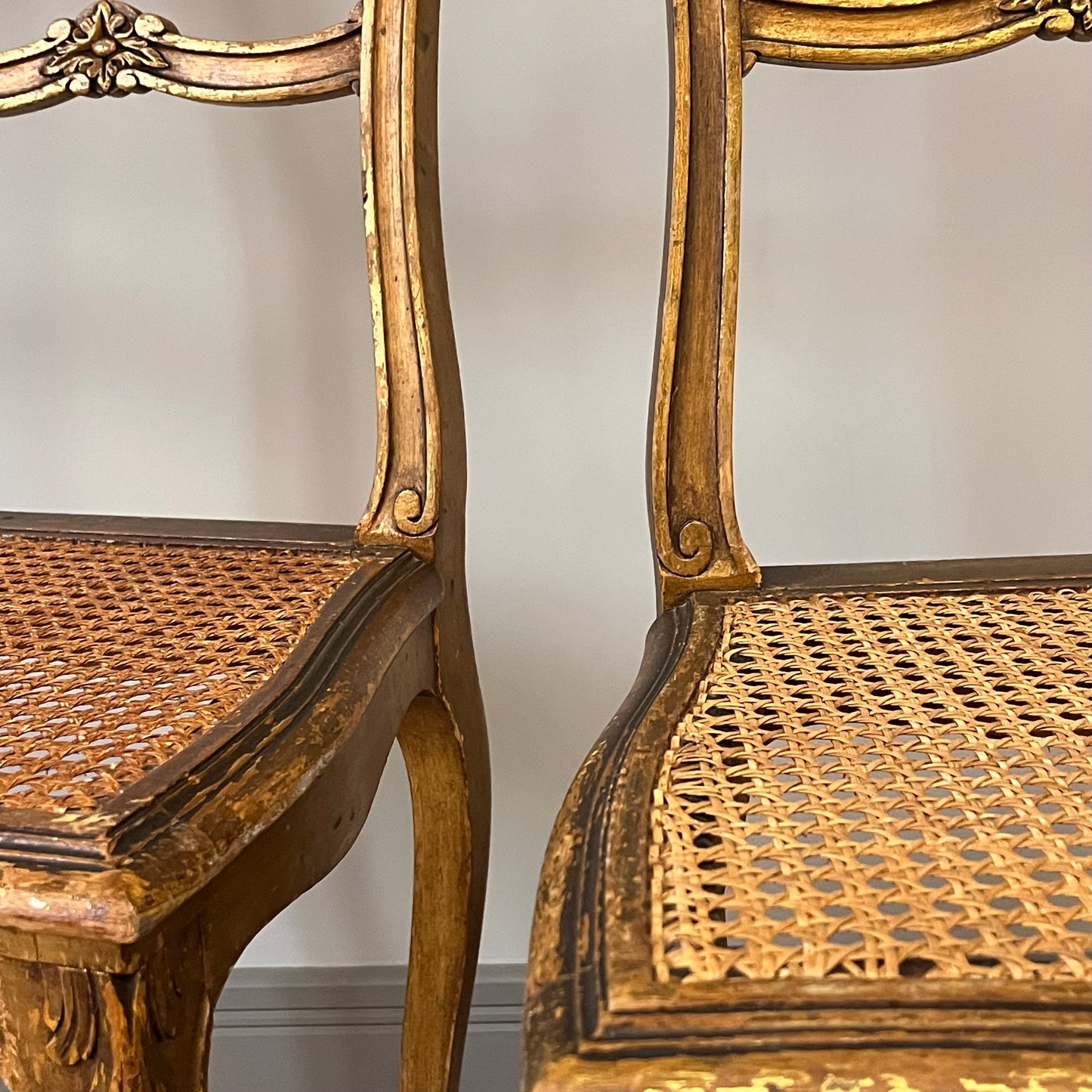Louis XV Salon Chairs.