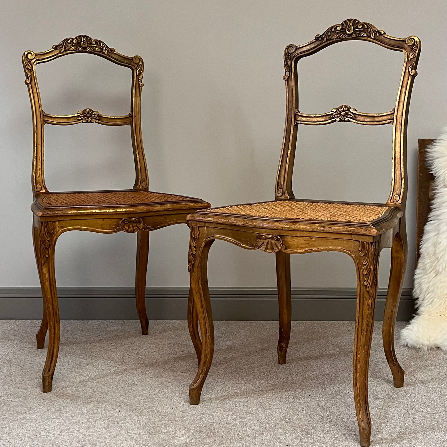 Louis XV Salon Chairs.