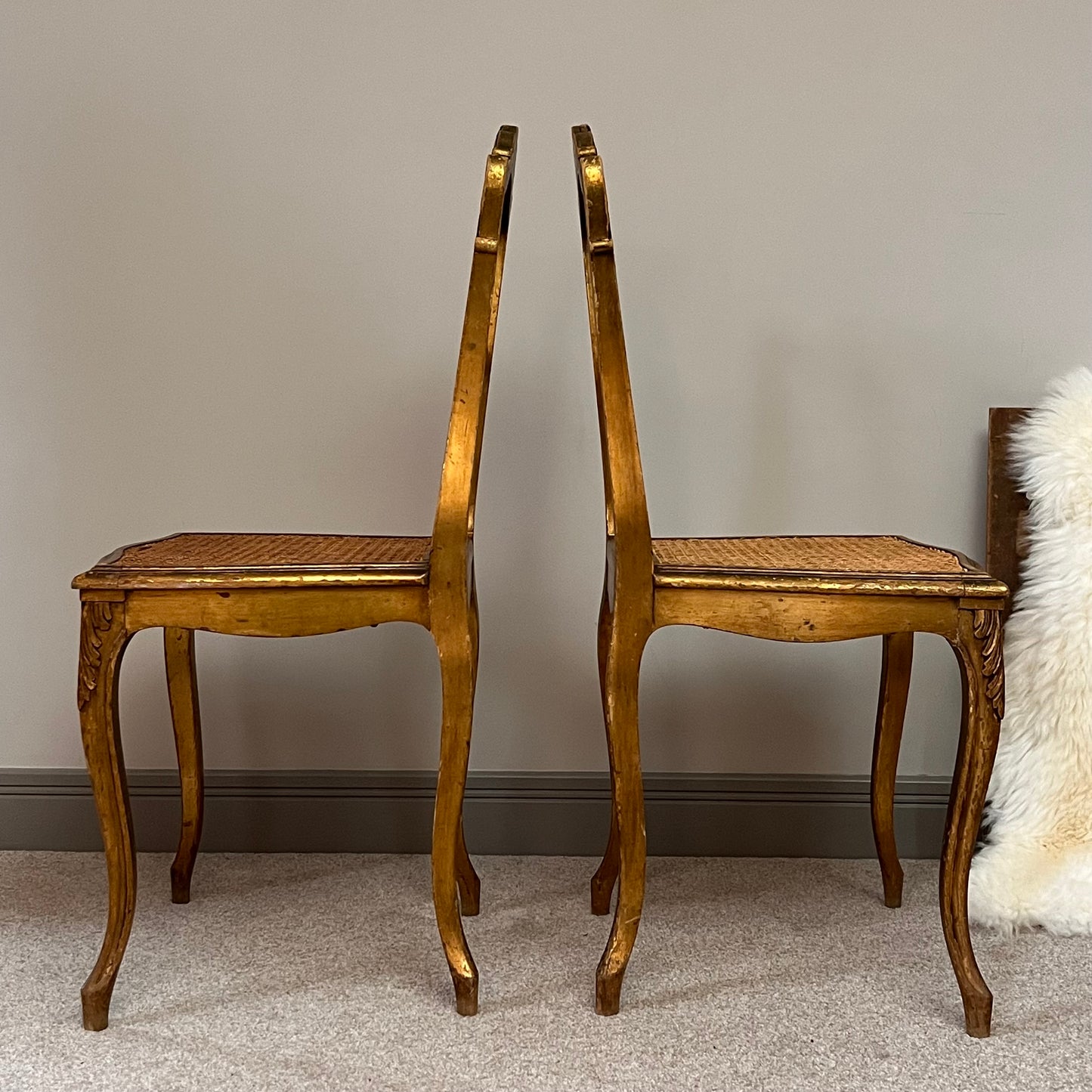 Louis XV Salon Chairs.