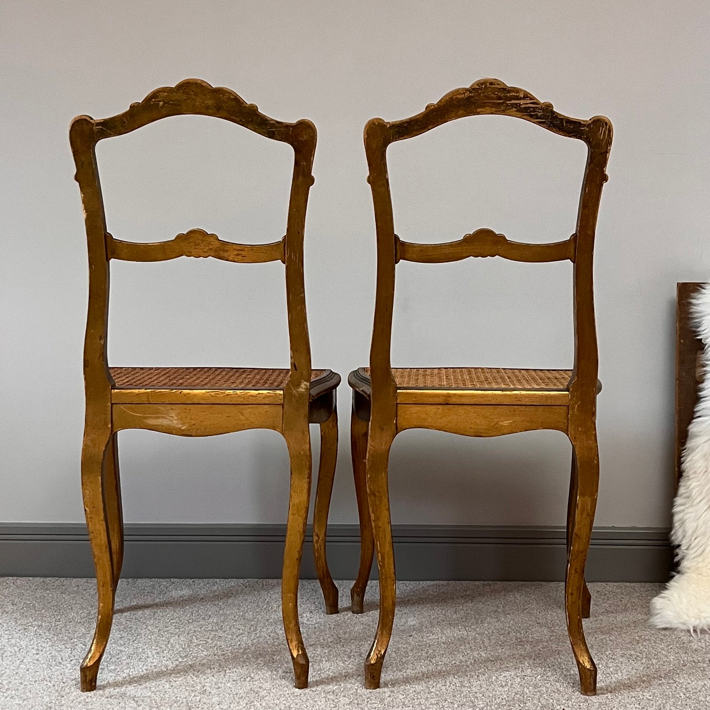 Louis XV Salon Chairs.