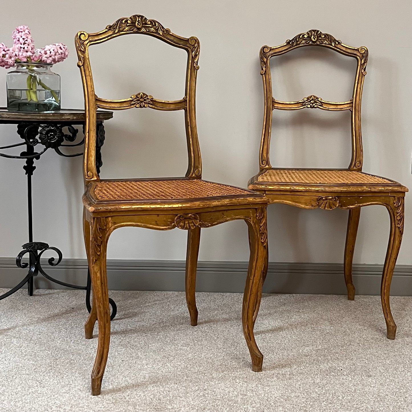 Louis XV Salon Chairs.