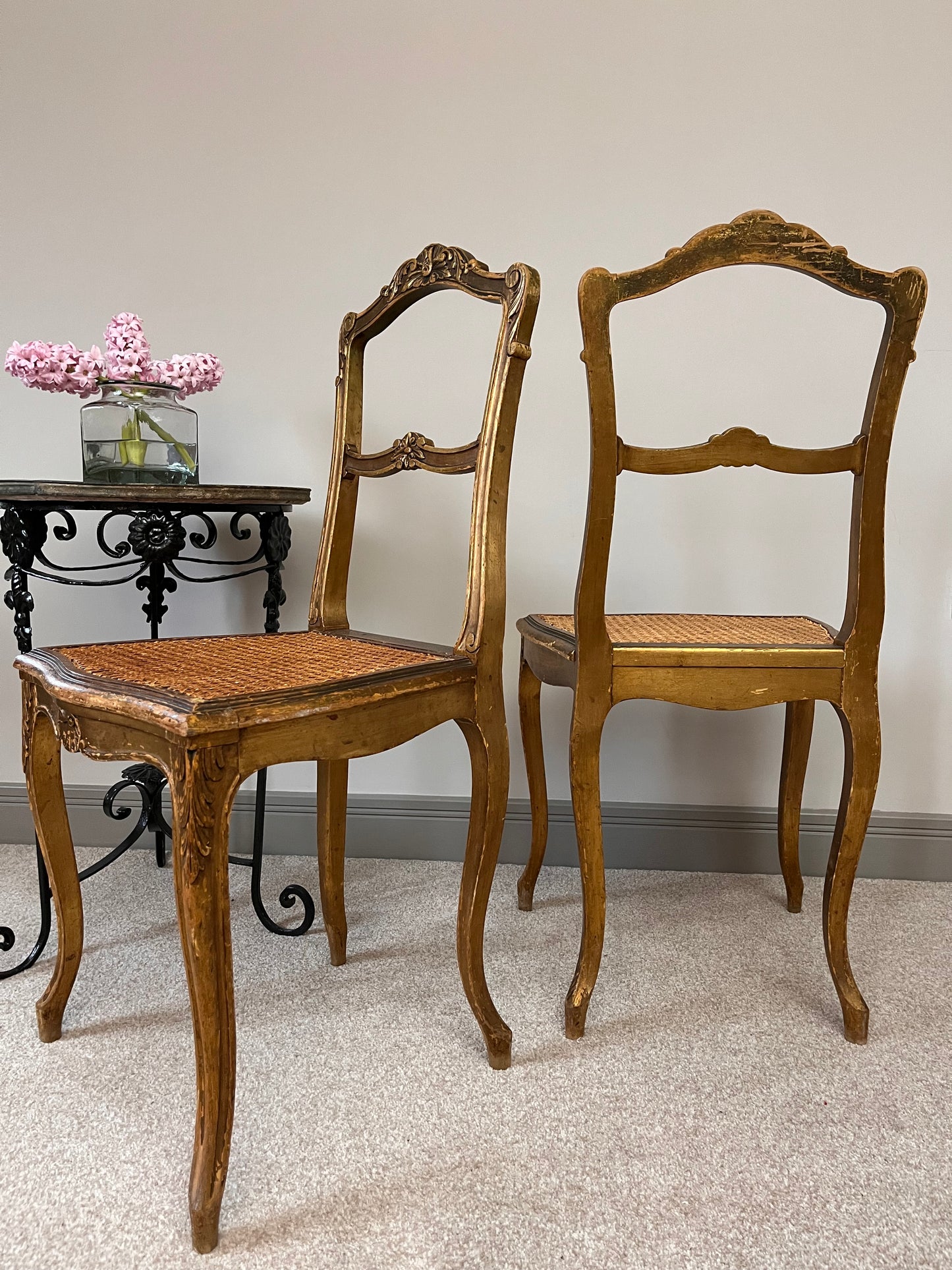 Louis XV Salon Chairs.
