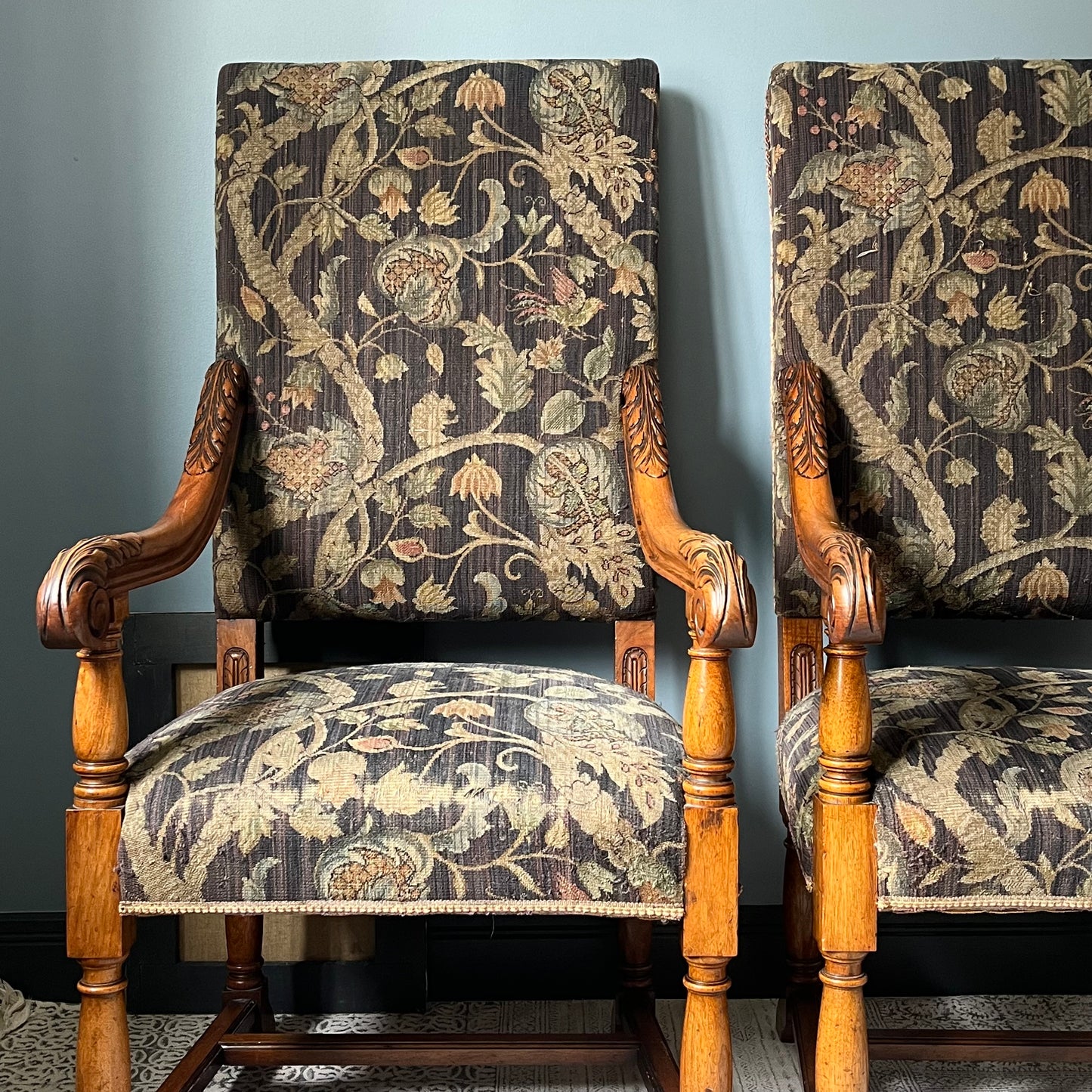 Pair of Armchairs.