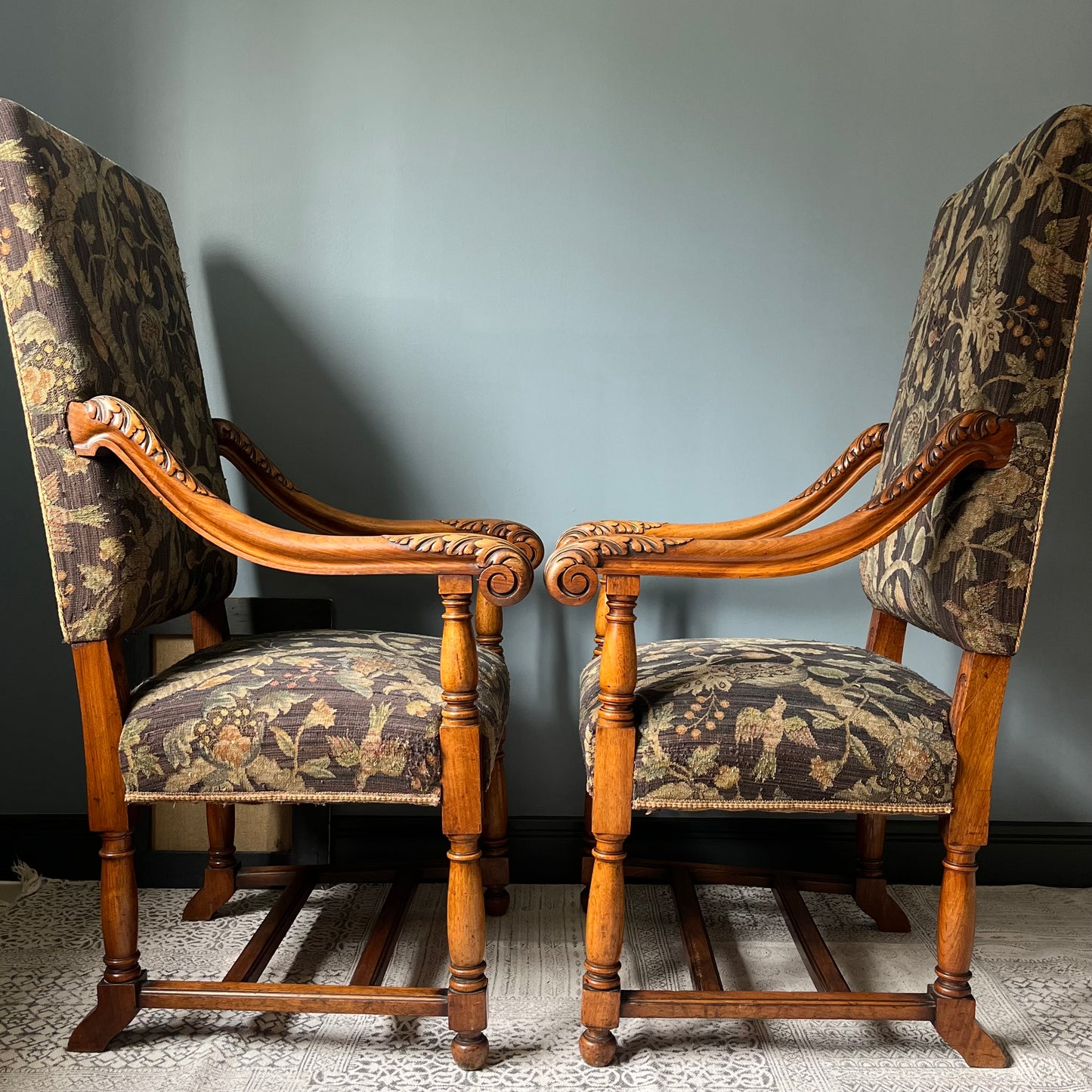 Pair of Armchairs.