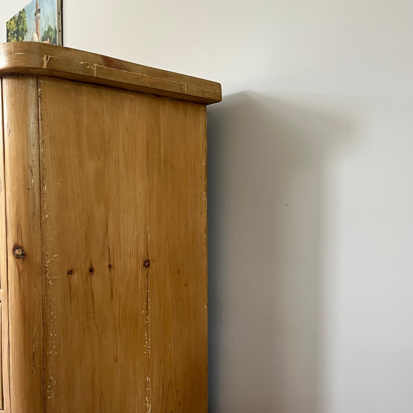 Pine Chest Of Drawers.