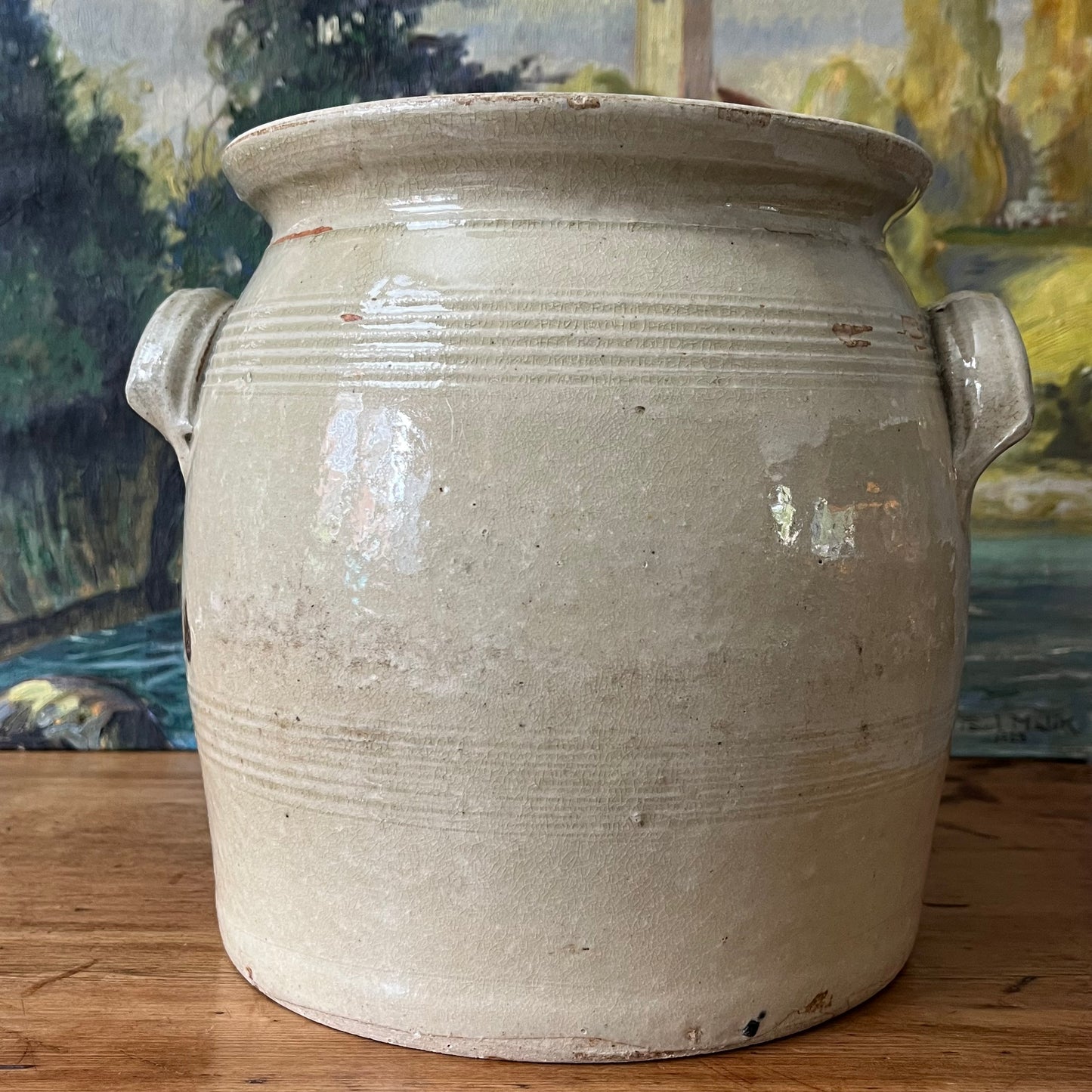 French Burgundy Confit Pot.