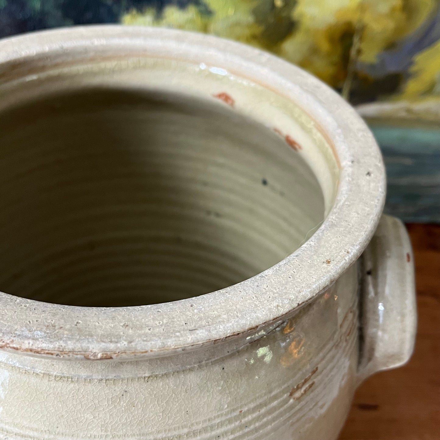 French Burgundy Confit Pot.