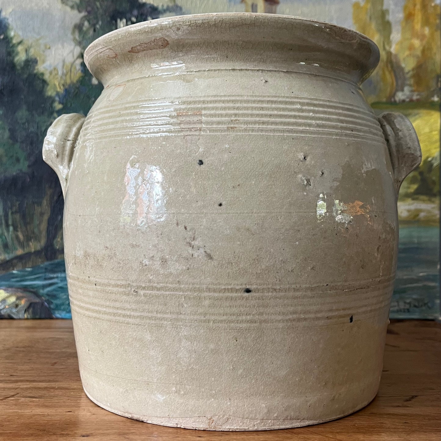 French Burgundy Confit Pot.