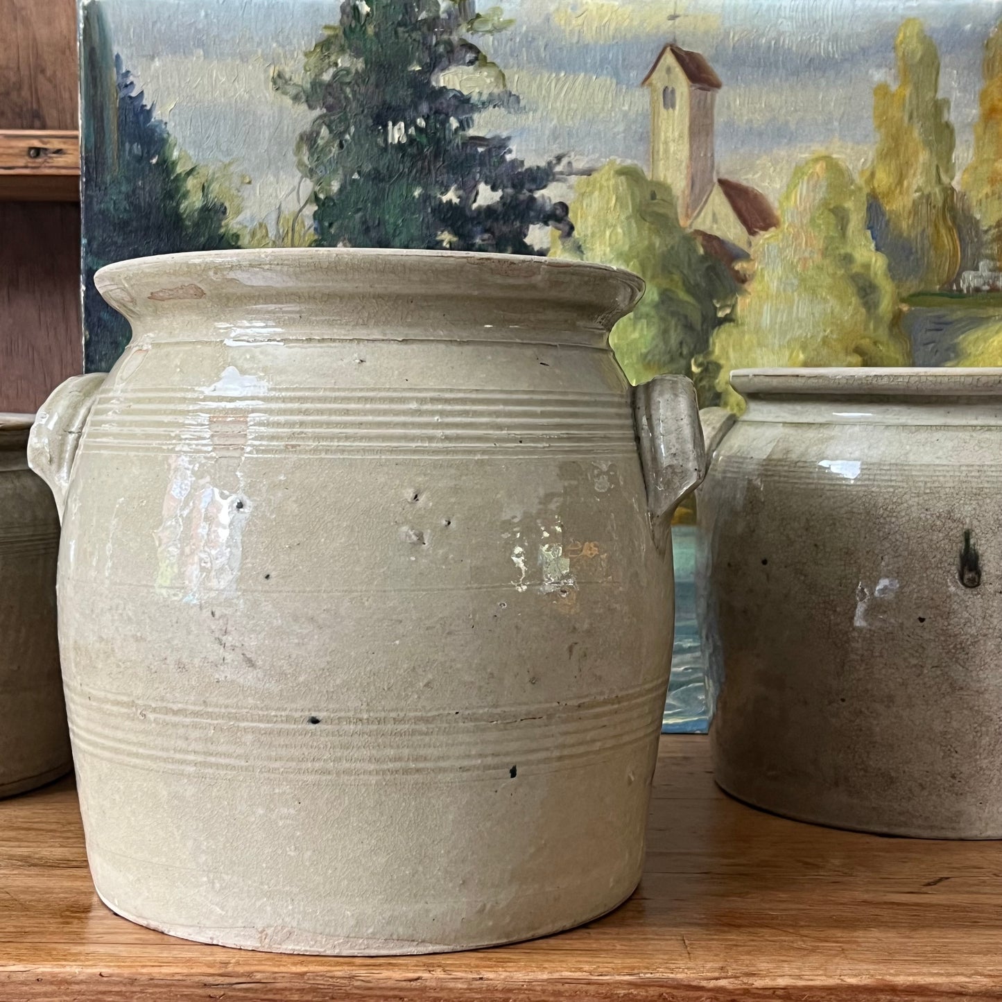 French Burgundy Confit Pot.