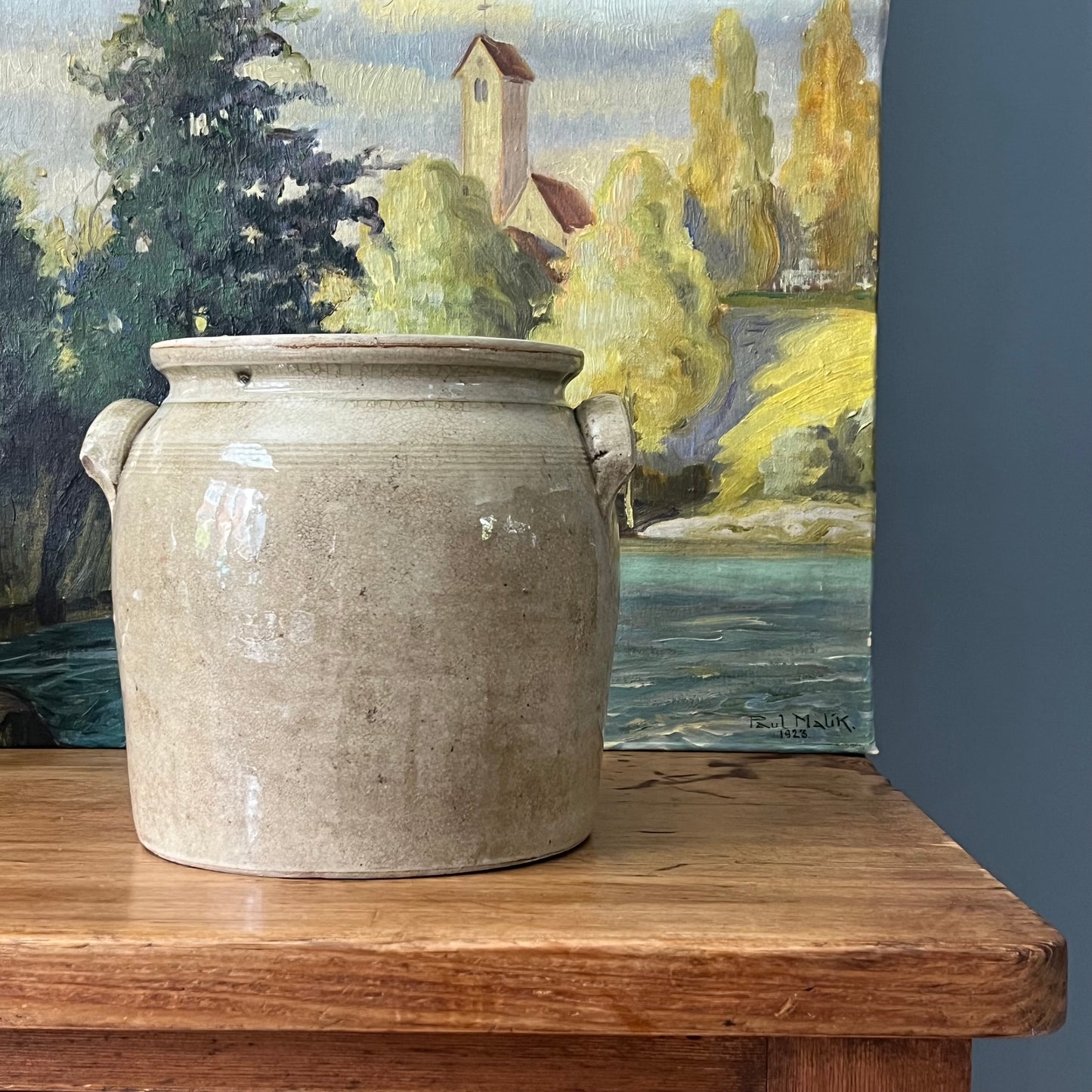 French Burgundy Confit Pot.