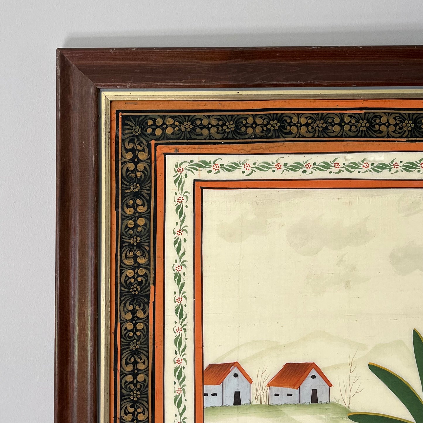 Indian Painting on Silk.