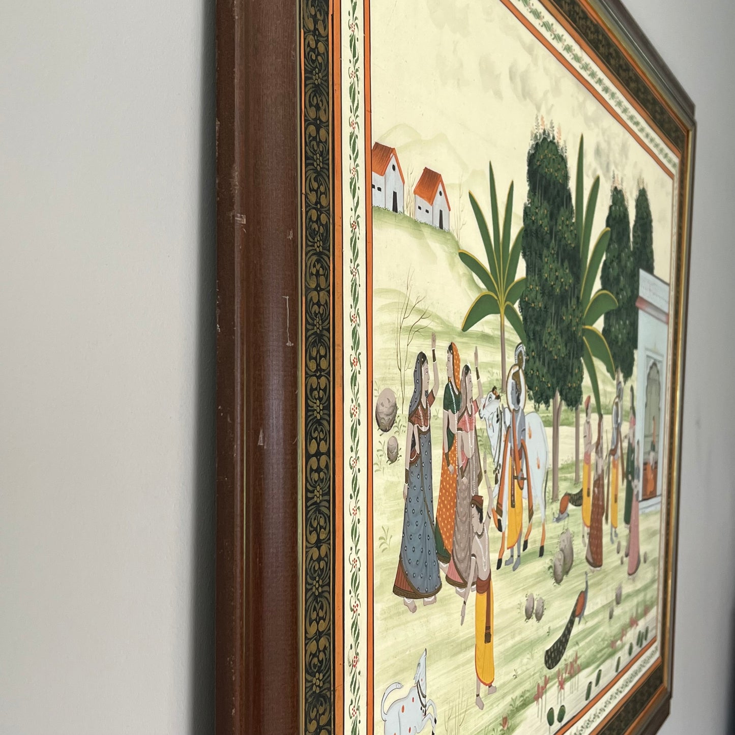 Indian Painting on Silk.