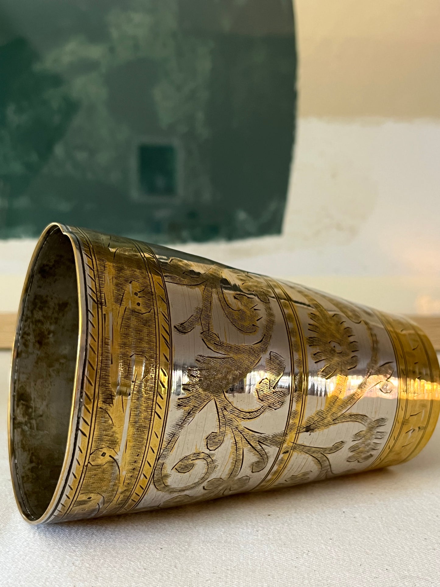 Vintage Lassi Cup.