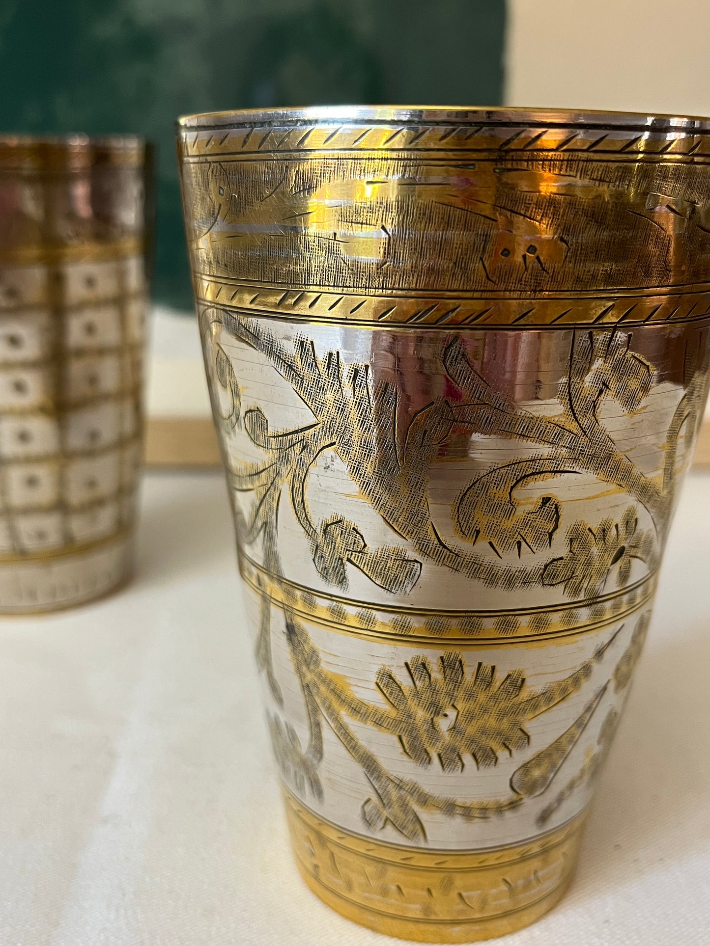 Vintage Lassi Cup.