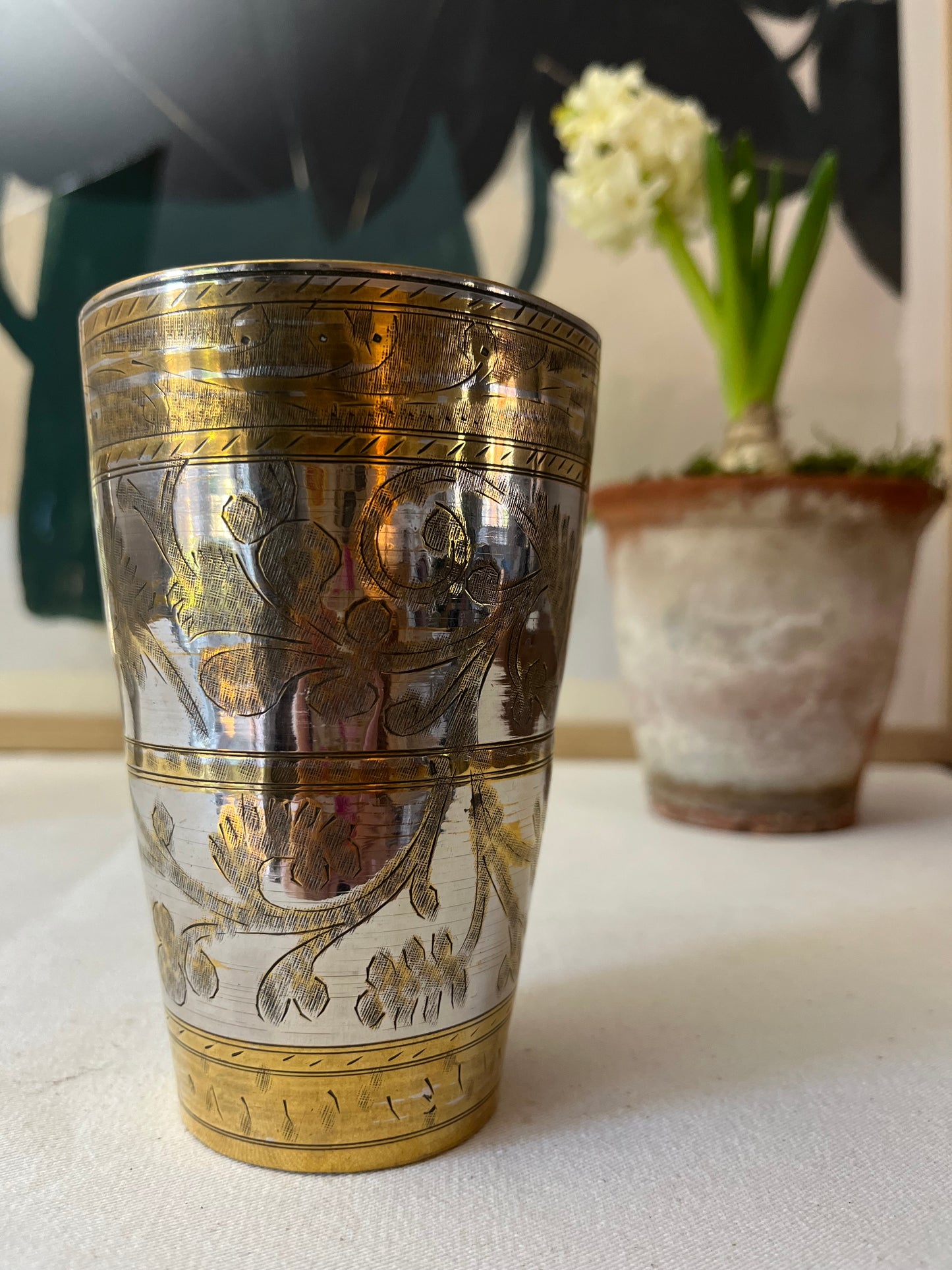 Vintage Lassi Cup.