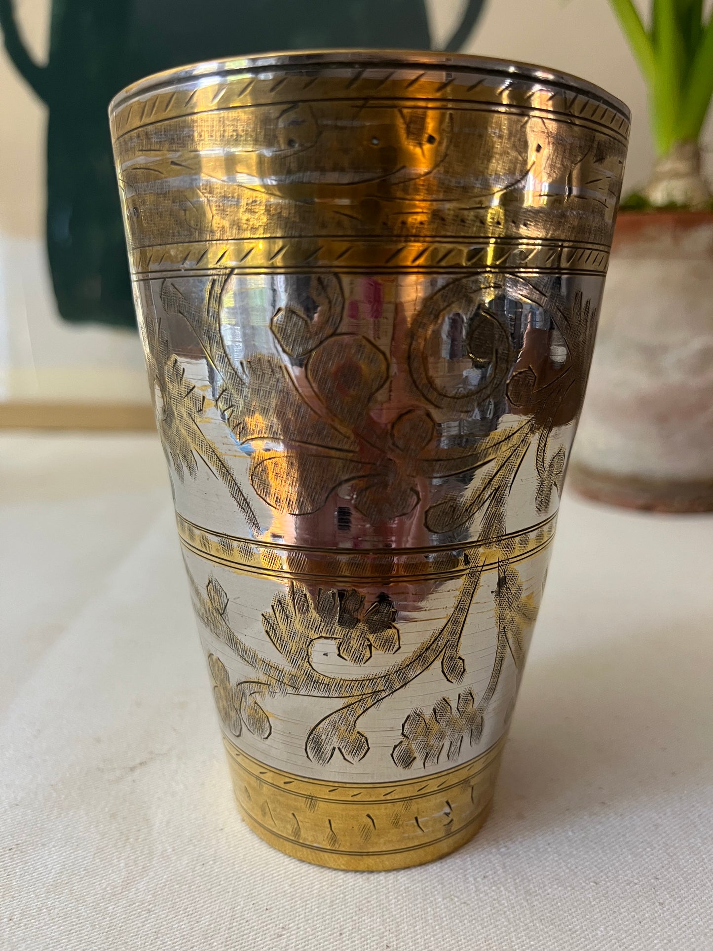 Vintage Lassi Cup.