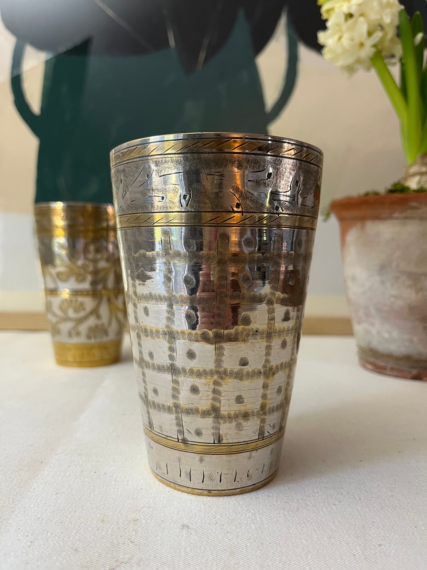 Vintage Lassi Cup.