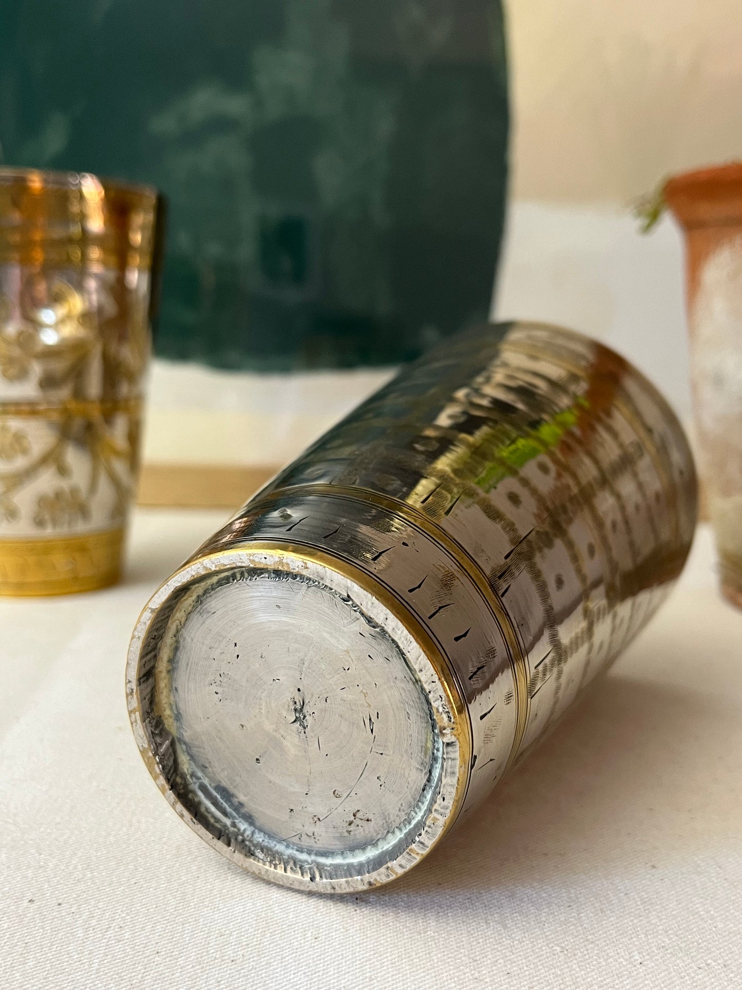 Vintage Lassi Cup.