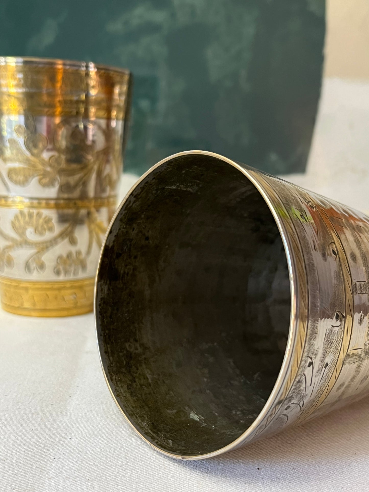 Vintage Lassi Cup.