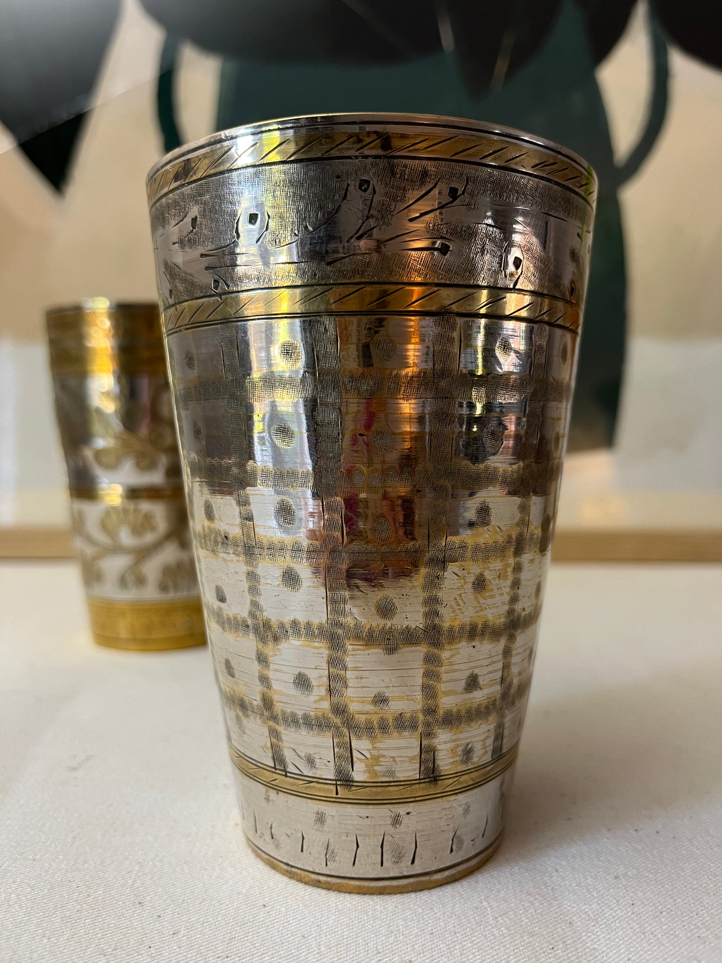Vintage Lassi Cup.