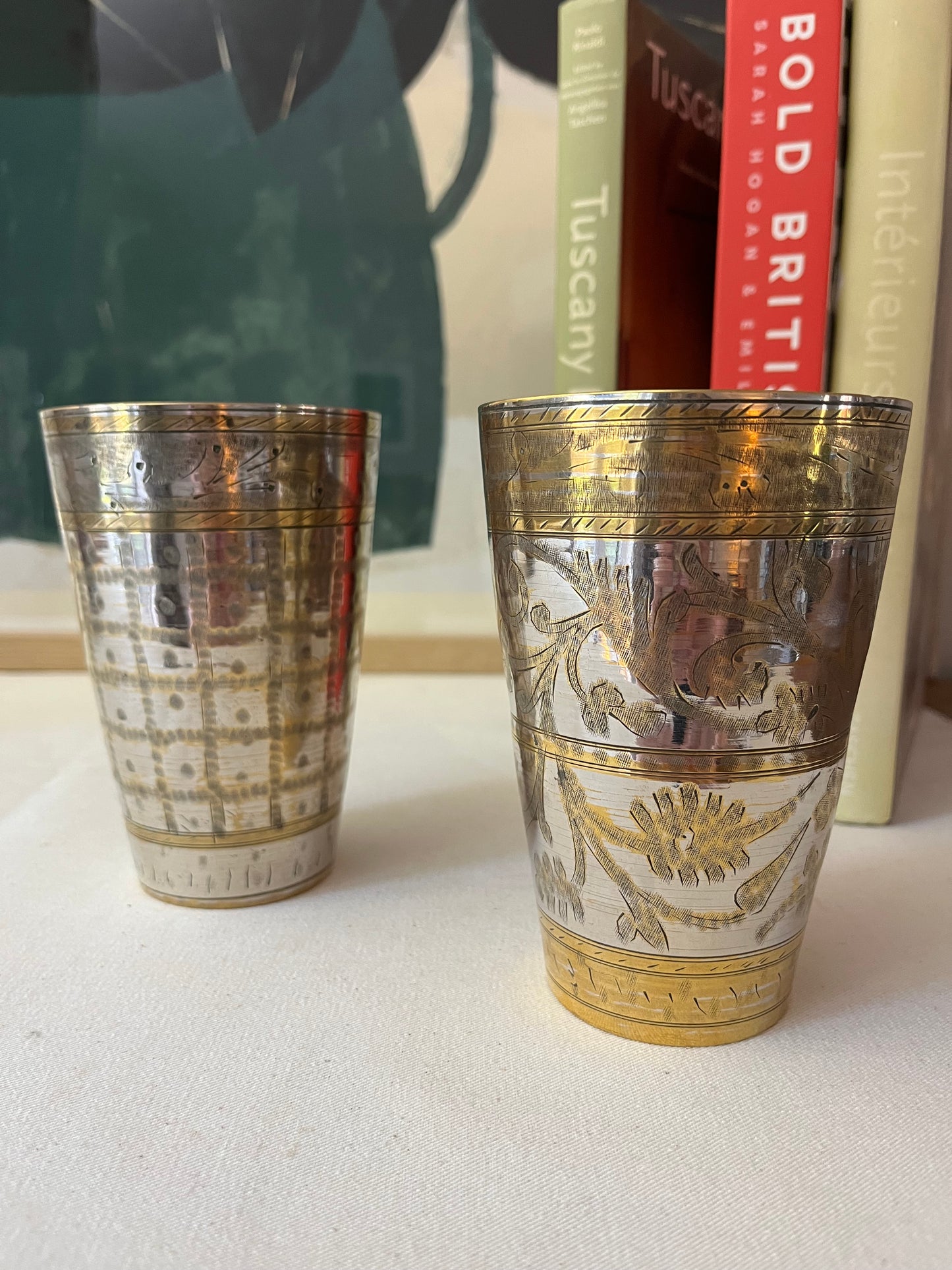 Vintage Lassi Cup.