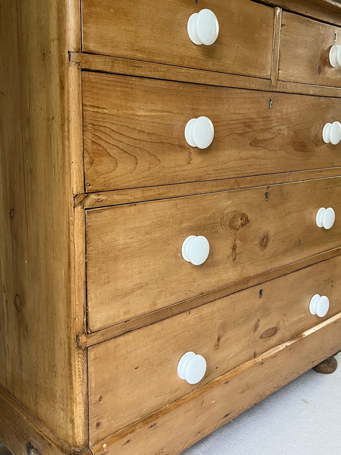 Pine Chest Of Drawers.