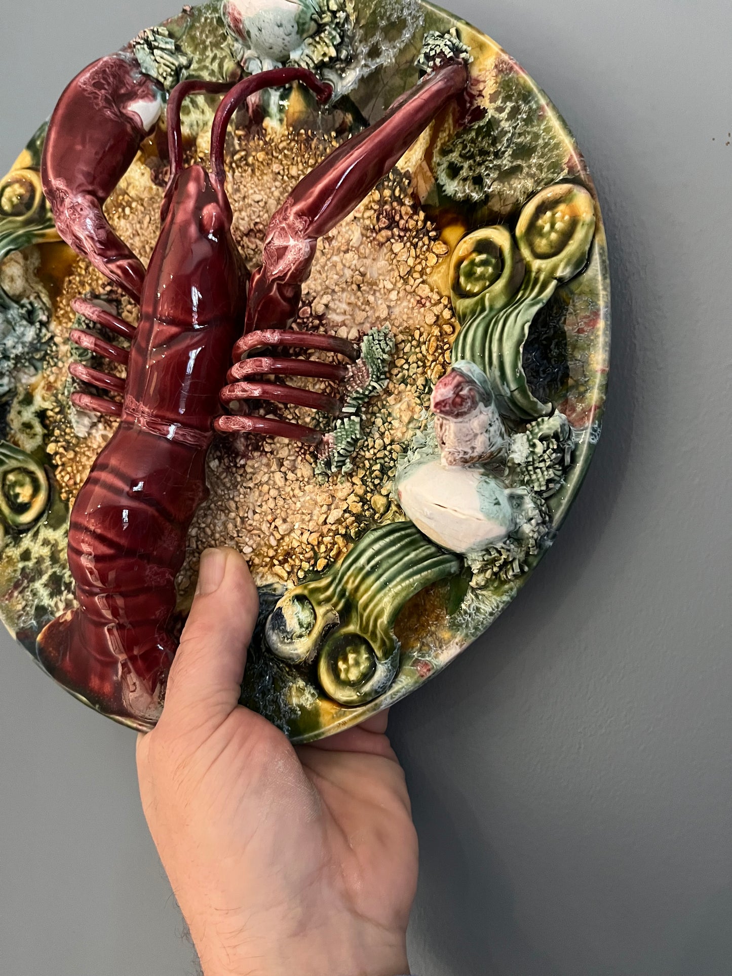 Majolica Lobster.