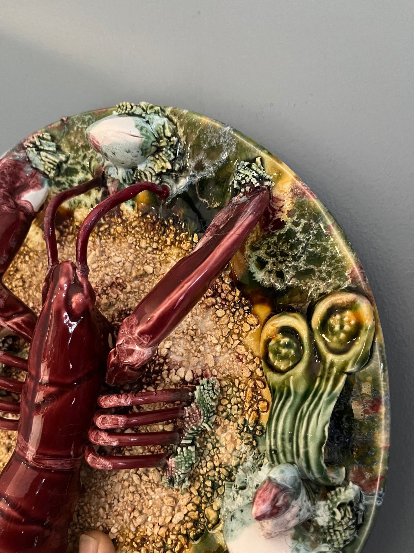 Majolica Lobster.