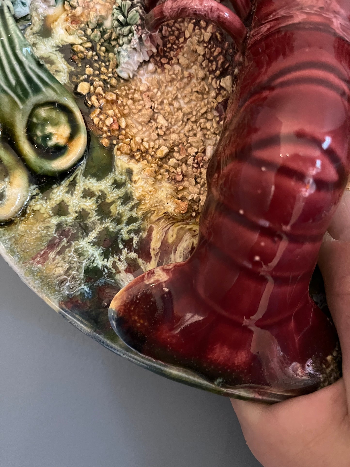 Majolica Lobster.