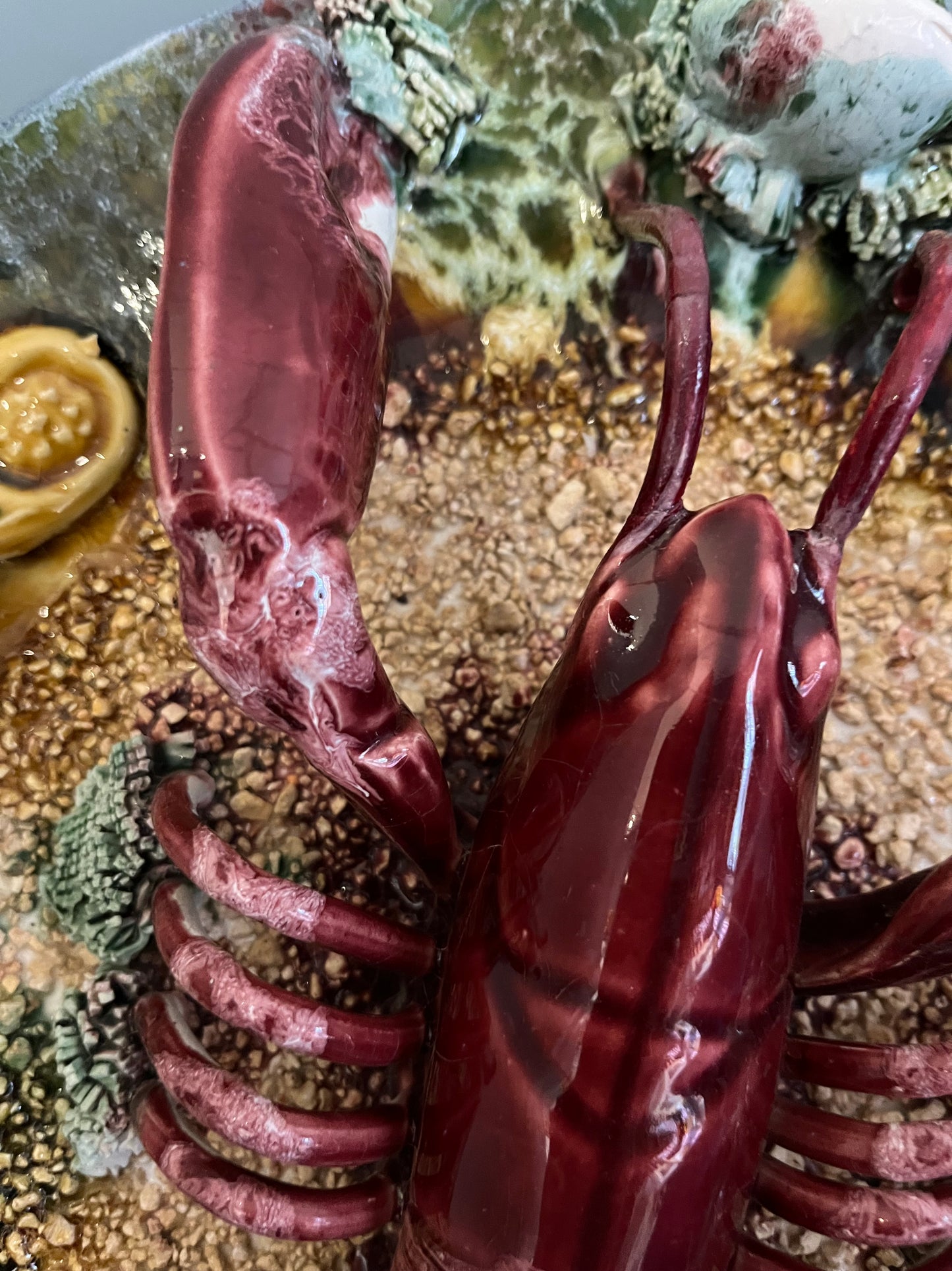 Majolica Lobster.