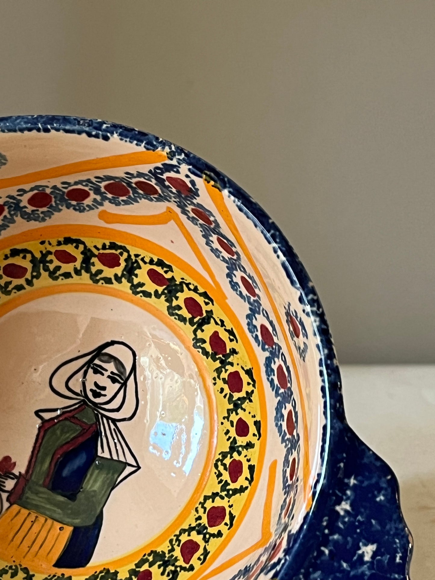 French Quimper Bowl.