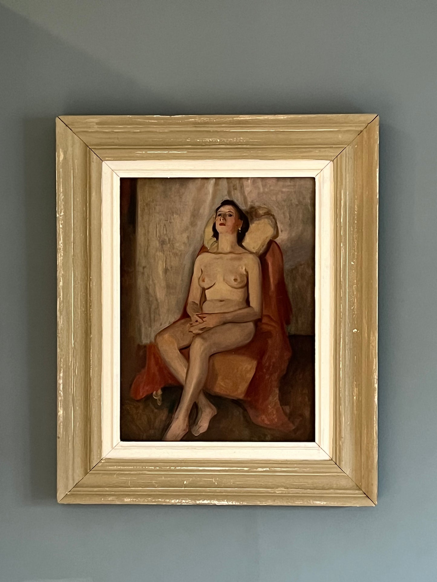Oil on Board.
