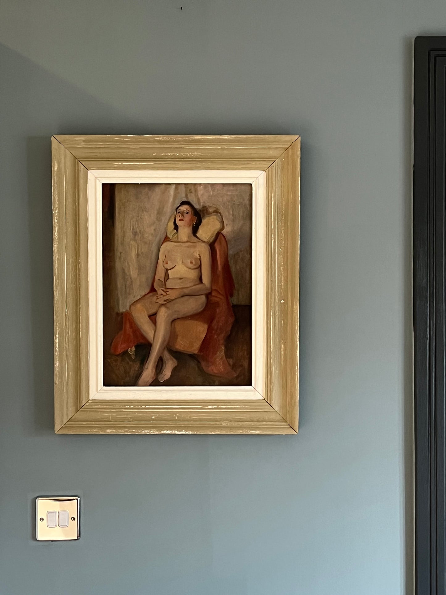 Oil on Board.