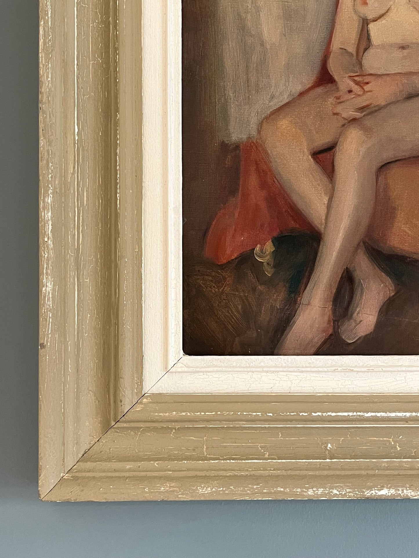 Oil on Board.