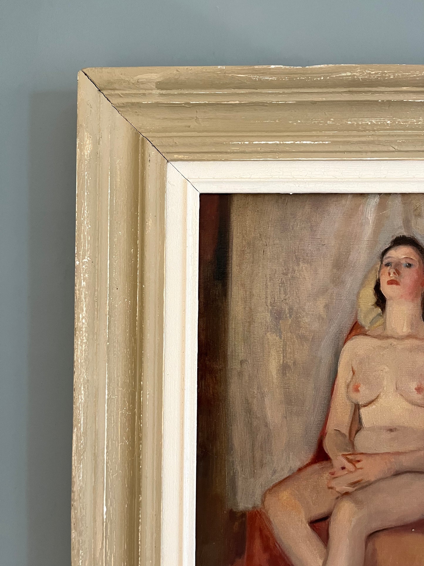 Oil on Board.