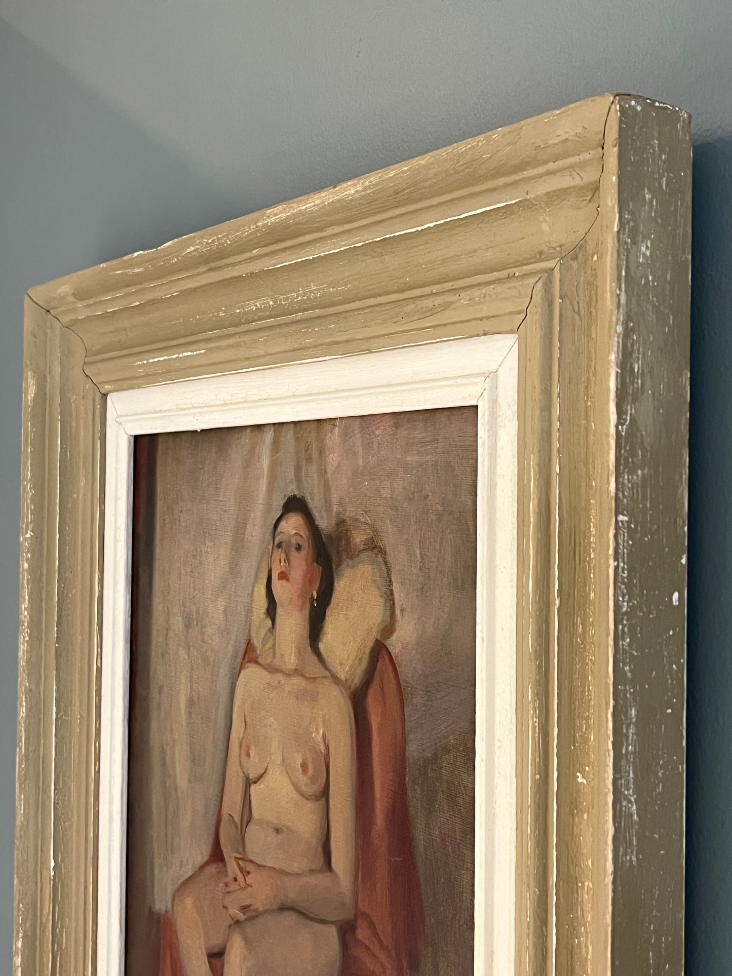 Oil on Board.