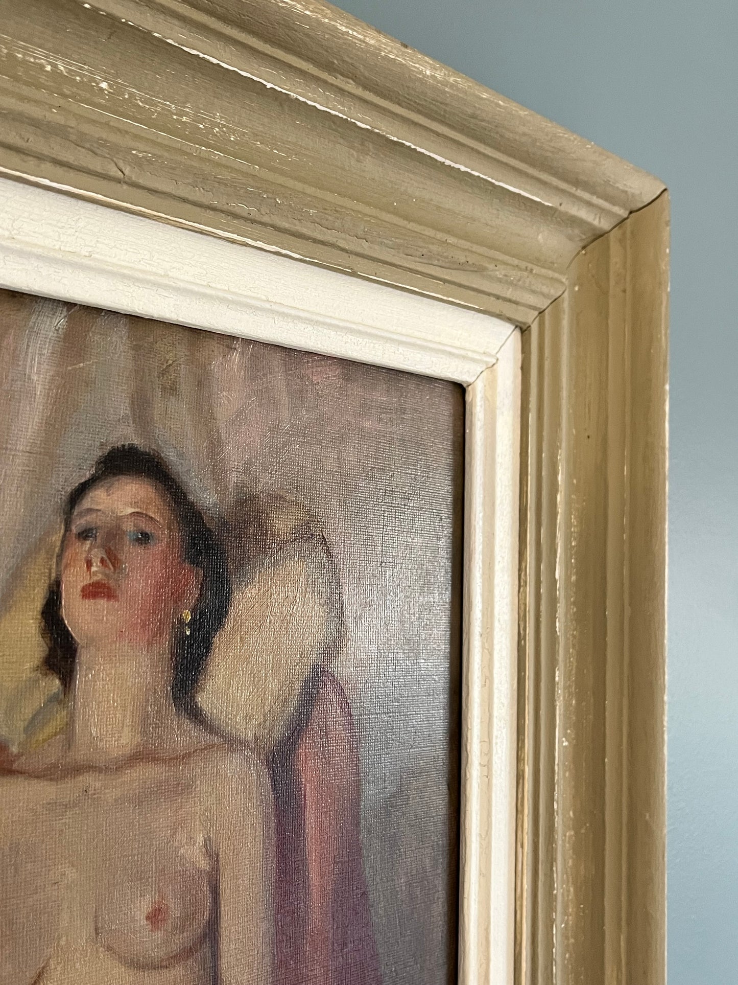Oil on Board.