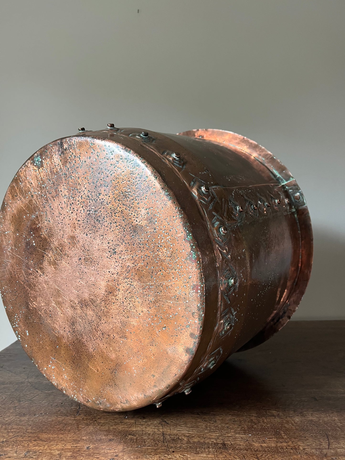 Copper Planter.