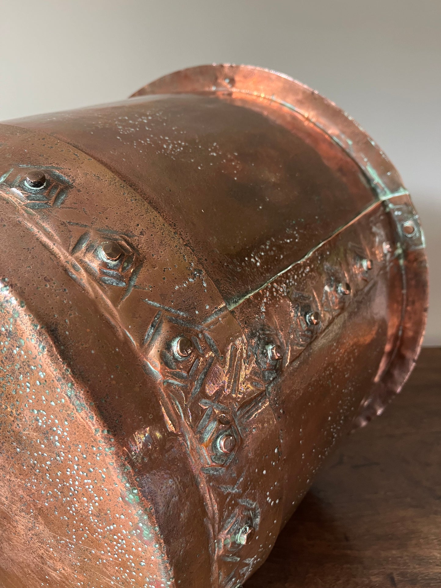 Copper Planter.