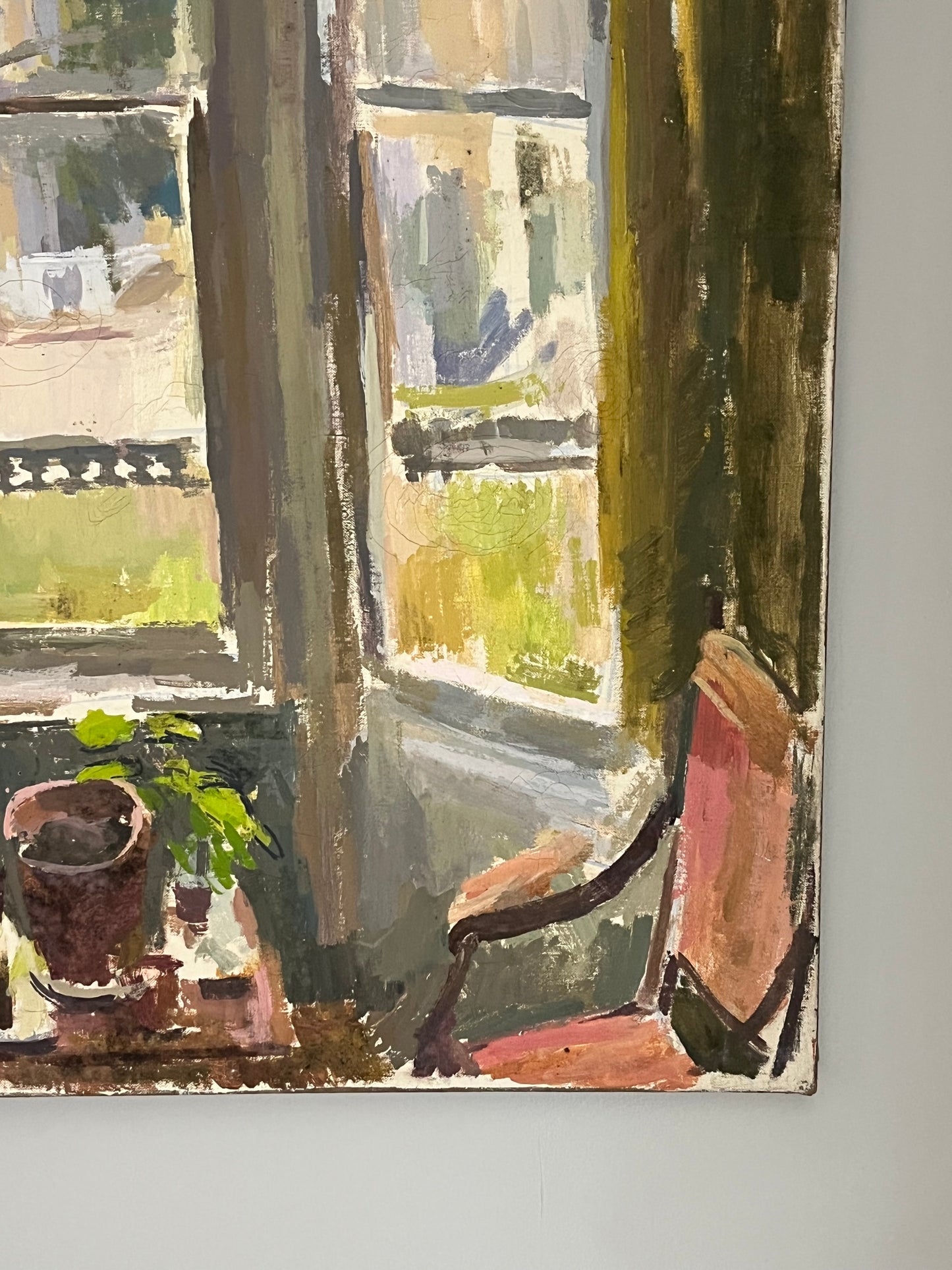 View Through The Window.