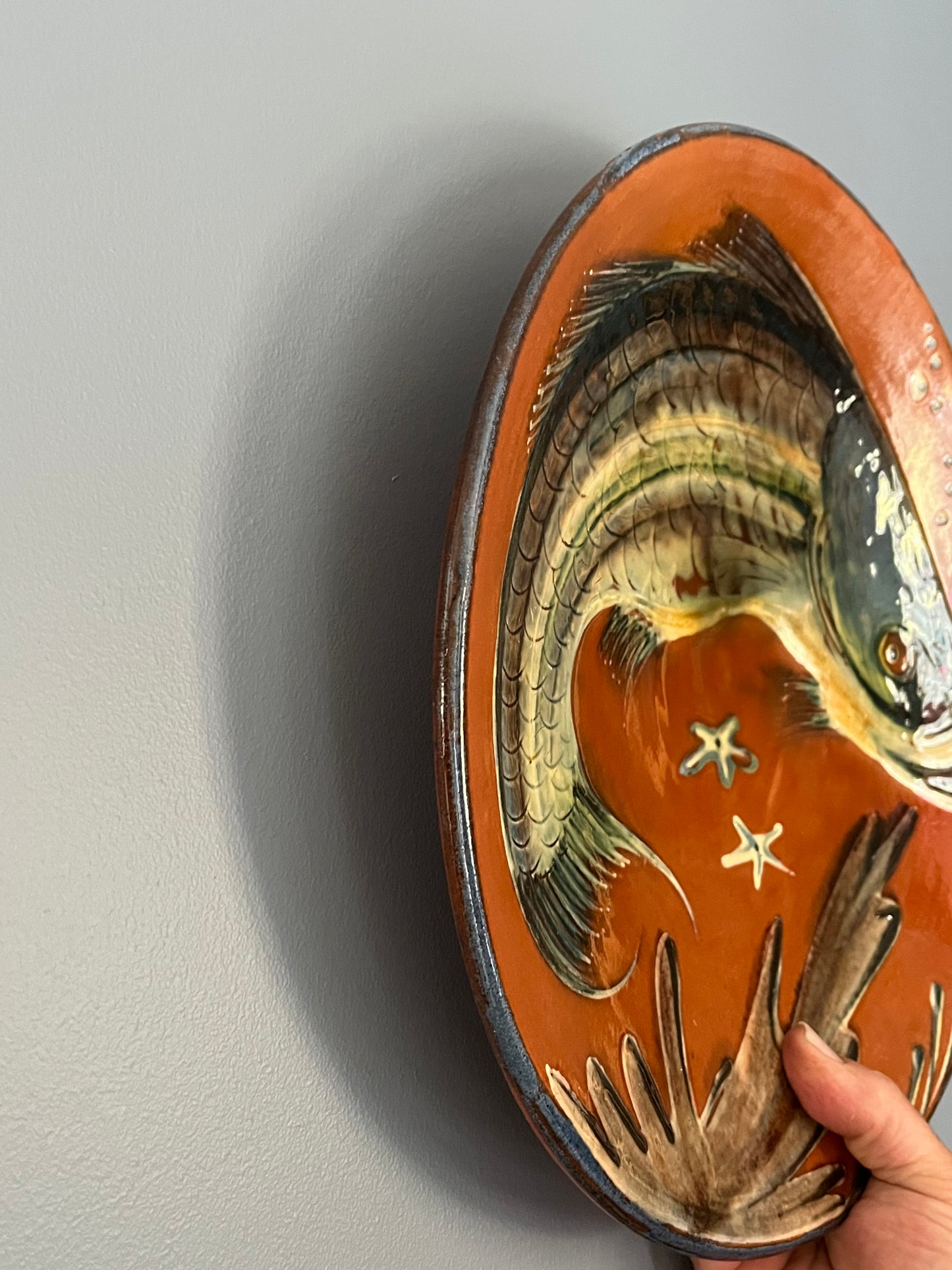 Spanish Fish Plate.